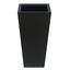 Black Tall Tapered Magnesium Oxide Planter