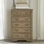 Weathered Bisque 5-Drawer Vertical Chest with Felt Lined Drawer