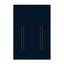 Gramercy Contemporary Midnight Blue Wood Wardrobe Armoire