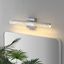 Mario 22" Chrome Polished Modern LED Vanity Light with Dimmable Feature