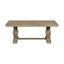 Reclaimed Natural Wood Rectangular Coffee Table with Storage