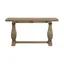 Versatile Farmhouse Flip-Top Console Table in Reclaimed Natural Pine