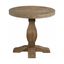 Napa 26" Reclaimed Natural Wood Round End Table