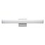 24" Satin Nickel Energy Star LED Vanity Light with Dimmable Cylinder Shade