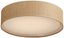 20'' Gold Coast Grass Cloth LED Drum Ceiling Light