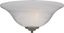 Pewter Dimmable Marble Glass 1-Light Wall Sconce