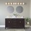 Etta Avenue 33" Dimmable 4-Light Modern Gold Vanity Light