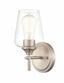 Ashford Nickel 10" Dimmable Outdoor Vanity Wall Sconce