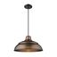 Natural Copper 17" Indoor/Outdoor Pendant Light