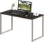 Espresso 40-Inch Rectangular Computer Desk with Steel Frame