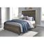 Sahara Tan Queen Pine Wood Storage Bed with Headboard