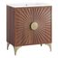 Daylight 30" Walnut Mango Wood Bathroom Vanity with Ceramic Sink