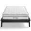 Jenna 8" White Pillowtop Innerspring Twin Mattress