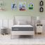 Mila 8" Twin Gel Memory Foam Pillowtop Mattress