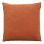 Ria 22'' Orange Cotton Transitional Pillow