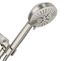 Hydro Energetix Brushed Nickel 7-Function Handheld Shower Head