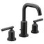 Gibson Contemporary Matte Black Brass Bathroom Faucet