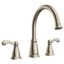 Brushed Nickel Traditional Deck Mounted Roman Tub Faucet