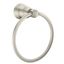 Traditional Brushed Nickel Wall Mounted Towel Ring