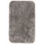 Gray Flannel Plush Polyester Bath Mat, 2'x3'4"