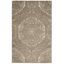 EverStrand Francesca Linen Shag Area Rug, 5' x 8'