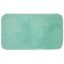 Mint Green Plush Bath Rug, 24" x 17"