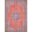 Afshar Red and Blue Synthetic Flat Woven 6' x 9' Area Rug