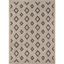 Classic Beige Grey Geometric Wool Tufted 5' x 7' Rug