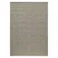 Taupe Geometric Easy-Care Rectangular Synthetic Rug 5'3" x 7'6"