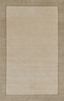 Handmade Taupe Wool Rectangular 9' x 12' Area Rug