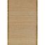 Natural Handwoven Jute and Wool Rectangular Area Rug, 3 x 5 ft