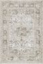 Cambridge Taupe Handmade Viscose Rectangular Area Rug 5'3" X 7'7"