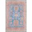 Chandler Blue and Multicolor Hand-Knotted Wool Area Rug