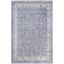 Elegant Helena Blue Cotton Blend Traditional 5' x 8' Area Rug