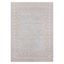 Elegant Gray Rectangular Synthetic 7'10" x 10'6" Stain-Resistant Rug