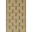 Serena Green and Beige Handwoven Wool Stripe Rug 8' x 10'