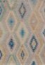 Handmade Blue Wool Tufted Southwestern 2' x 3' Rug