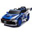 Blue 12V Electric Sports Ride-On Car with Remote Control