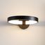 Nathaniel Minimalistic Transitional 12" Matte Black LED Wall Sconce