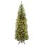 7.5 ft Pre-Lit Slim Kingswood Fir Christmas Tree with White Lights