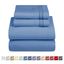 Blue Heaven Twin XL Deep Pocket Microfiber Sheet Set