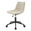 Strata Cream Swivel Executive Office Chair with Metal Frame