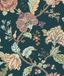 Victorian Jade Floral Peel and Stick Wallpaper