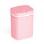 Pink 3.2 Gallon Touchless Plastic Trash Can