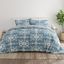 Twin Light Blue Down Alternative Reversible Bedspread Set