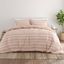 Twin Rose Striped Reversible Down Alternative Comforter Set