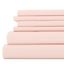 Blush Twin XL Deep Pocket Microfiber Sheet Set