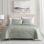 Sage Tencel King Reversible Coverlet Set