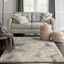 Handmade Cream Grey Abstract Cotton Synthetic 5' x 7' Rug