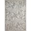 Grey and Camel Rectangular High-Low Loop Area Rug 4' x 6'